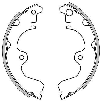 BRAKE SHOES AXLE SET (4)