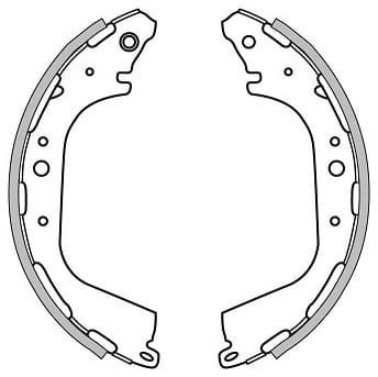 BRAKE SHOES AXLE SET (4)