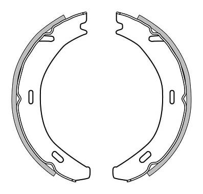 HAND BRAKE SHOES SET (4)
