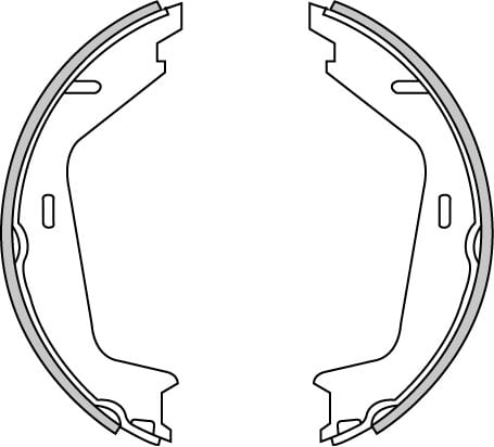 HAND BRAKE SHOES SET (4)