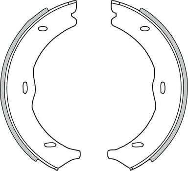 HANDBRAKE SHOES SET (4)