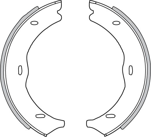 HANDBRAKE SHOES SET (4)