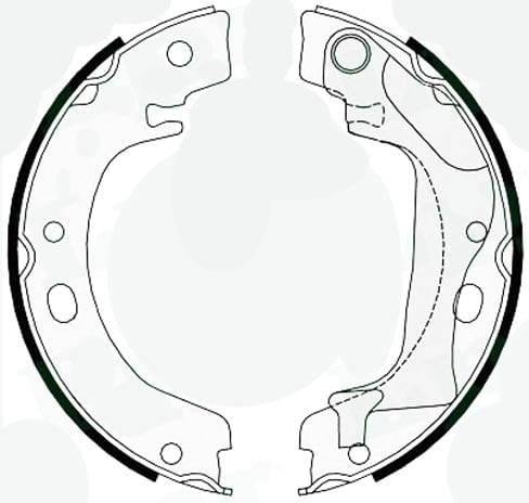 HAND BRAKE SHOES (4)