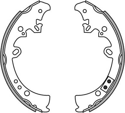 BRAKE SHOE AXLE SET (4)