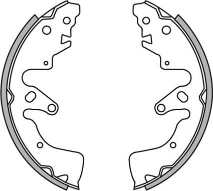 BRAKE SHOE AXLE SET (4)