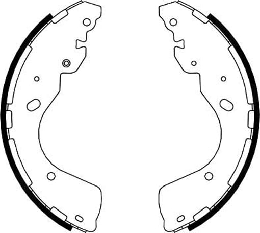BRAKE SHOE AXLE SET (4)