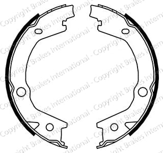 HANDBRAKE SHOES