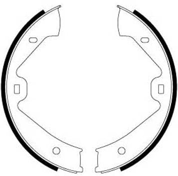 HANDBRAKE SHOES SET (4)