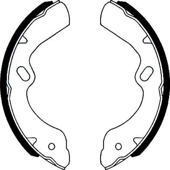 BRAKE SHOE AXLE SET (4)