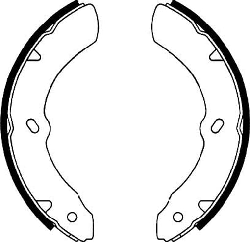BRAKE SHOE AXLE SET (4)