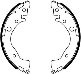 BRAKE SHOE AXLE SET (4)