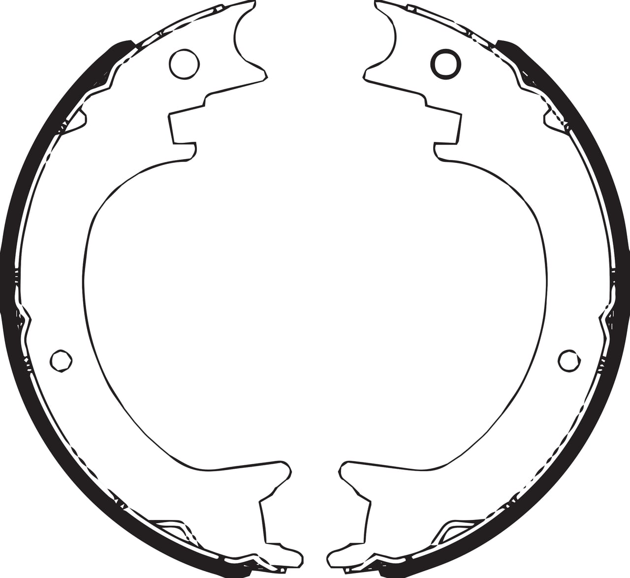 HANDBRAKE SHOES