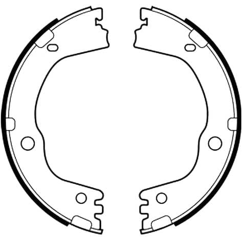 HANDBRAKE SHOE SET (4)