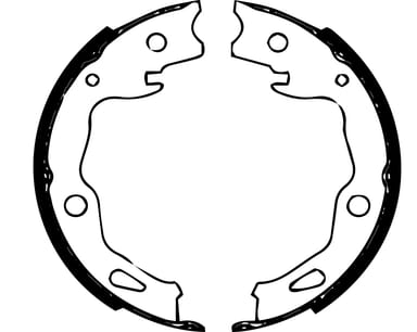 HANDBRAKE SHOE SET (4)