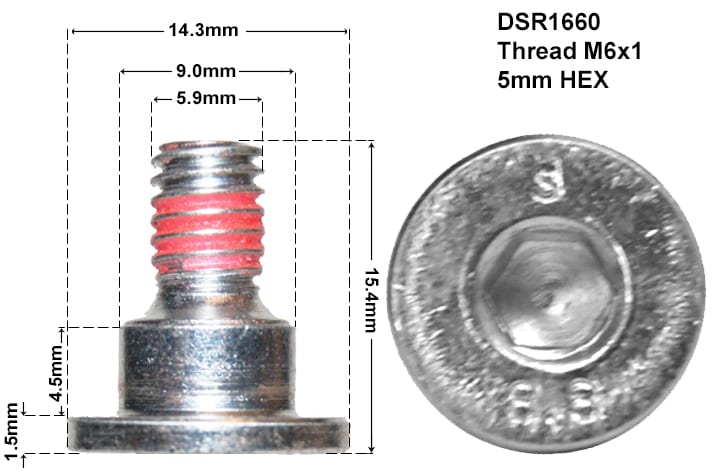 EARLY TYPE DISC SCREW