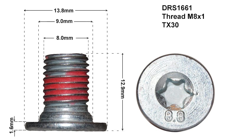 LATER TYPE DISC SCREW