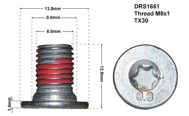 LATER TYPE DISC SCREW