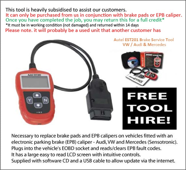 USED EPB SERVICE TOOL